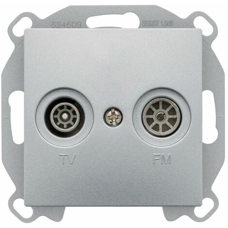 SIEMENS DELTA VIVA PRISE TV FM SILVER SIE004138
