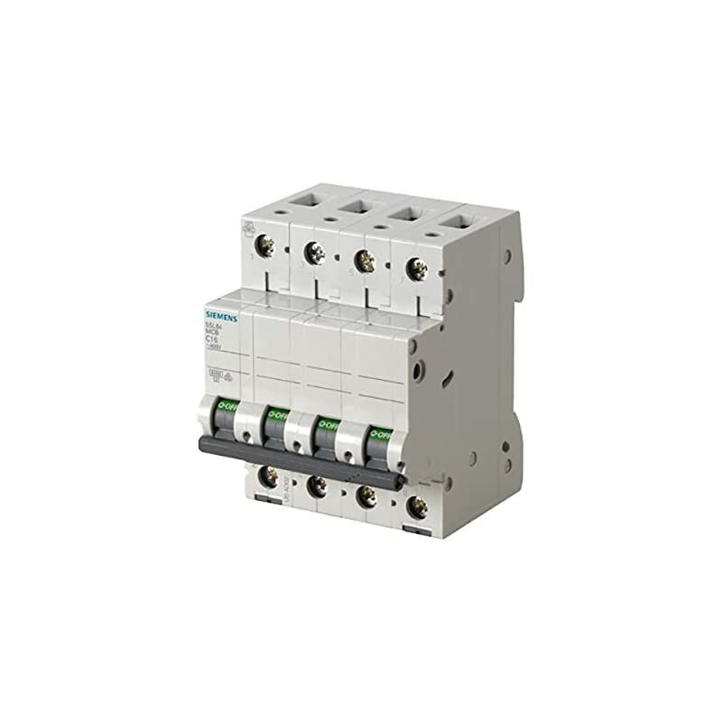 5SL6425-7 4P 25A 6kA Automatic Magnetothermal Circuit Breaker - Siemens