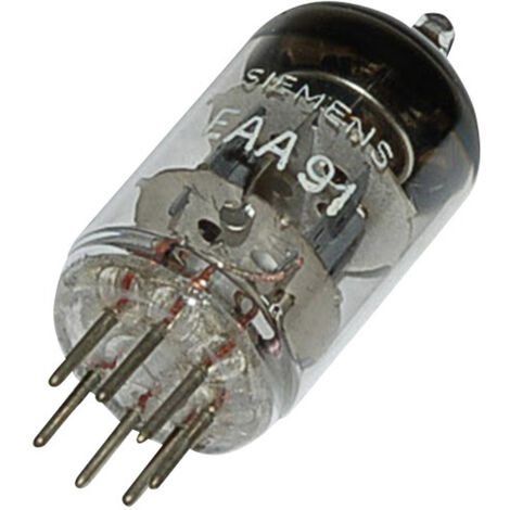 Siemens EAA/EB 91 = 6 AL 5 Elektronenröhre  Doppeldiode 420 V 9 mA Polzahl: 7 Sockel: Miniatur Inhal