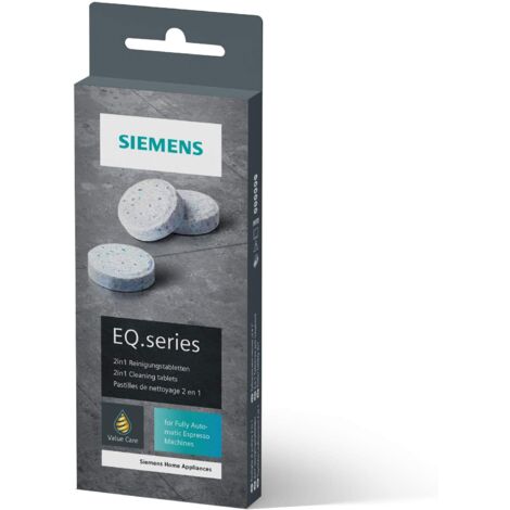 Siemens EQ.series 2in1 Reinigungstabletten 10x2,2g TZ80001A
