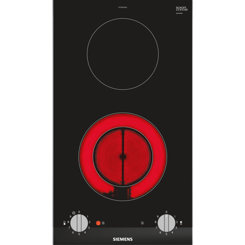 ET375CFA1E iQ300 Einbau-Kochfeld autark 30cm Design-Rahmen - Siemens