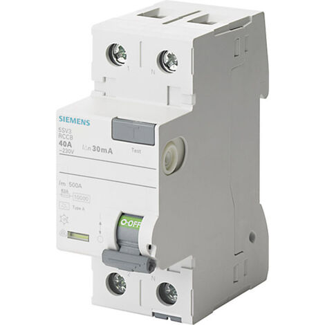 SIEMENS Fehlerstrom-Schutzschalter 5SV3314-6, 40 A