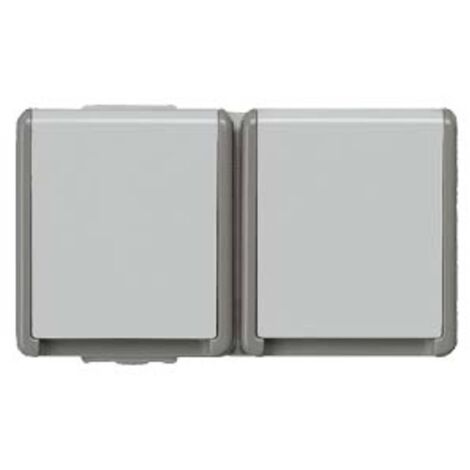 Siemens Gamme d'interrupteurs Prise 2P+T Delta gris 5UB4722 1 pc(s) D509971