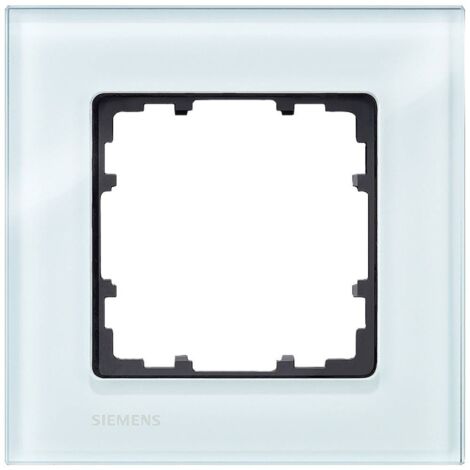 Siemens Gamme d'interrupteurs simple Cadre Delta verre 5TG12010 1 pc(s) D871021