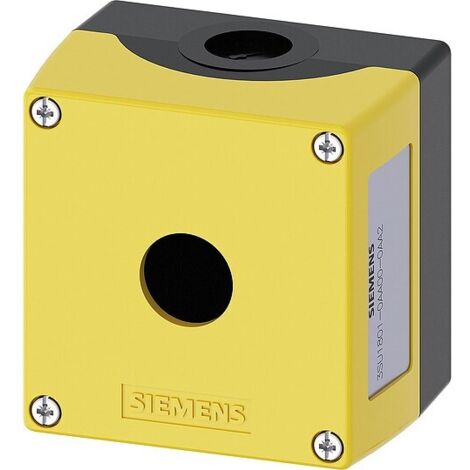 Siemens Gehäuse für Befehlsgeräte, 22 mm, rund 3SU1801-0AA00-0AA2