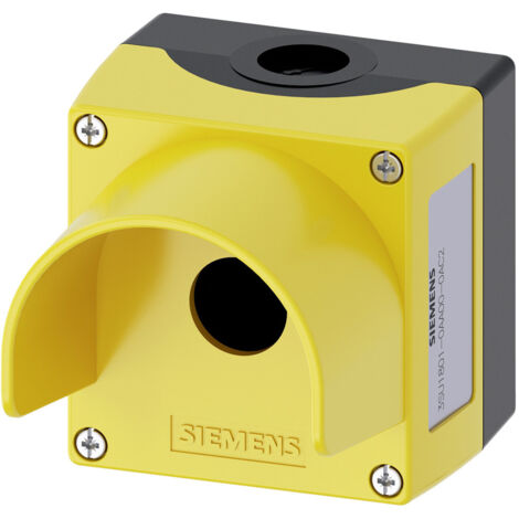 Siemens Gehäuse für Befehlsgeräte, 22 mm, rund 3SU1801-0AA00-0AC2
