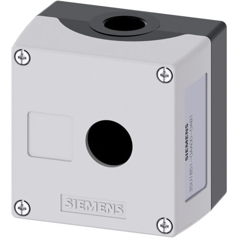 Siemens Gehäuse fuer Befehlsgeraete 22mm rund 3SU1851-0AA00-0AB1