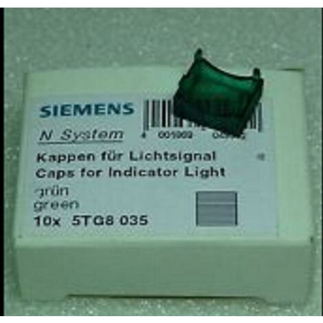 Siemens gemma verde per 5te5700 e 5te5702 5tg8035
