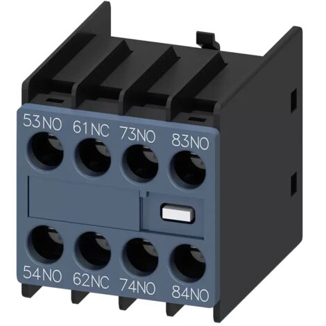 Siemens Hilfsschalter, 3S+1Ö, Strombahn 1S, 1Ö, 1S, 1S, für Hilfsschütze, S00 3RH29111GA31