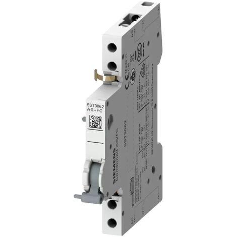 Siemens Hilfsschalter Wechsler und Fehlersignalschalter Wechsler 0,5 TE AC 230/400V D... 5ST3062