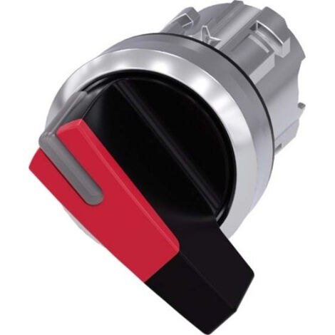 Siemens Indus.Sector Knebelschalter 22mm, rund, rot 3SU1052-2CF20-0AA0