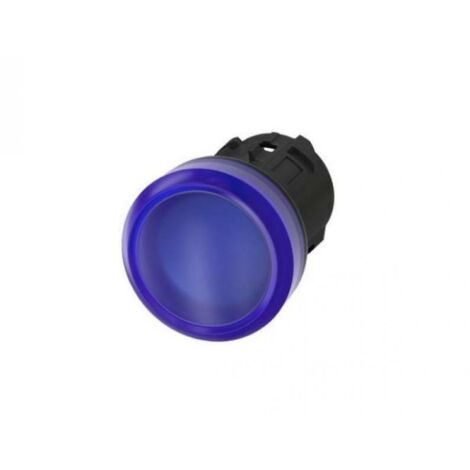 Siemens Indus.Sector Leuchtmelder blau 22mm, rund, 3SU1001-6AA50-0AA0