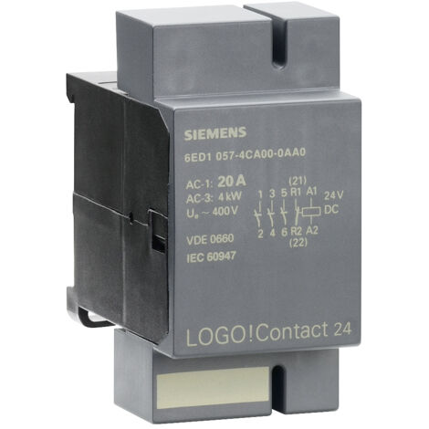 Siemens Indus.Sector LOGO6/7 bis 20A 6ED1057-4CA00-0AA0