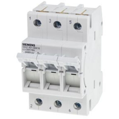 Siemens Indus.Sector Minized 16A 400V 3P 5SG7631-0KK16