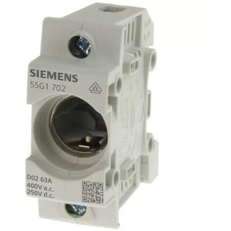 Siemens Indus.Sector Neozed-EB-Sicherungssockel D01/16A 1-polig 5SG1302
