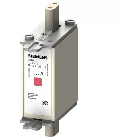 Siemens Indus.Sector NH-Sicherungseinsatz G000 25A 500AC/250DC 3NA7810