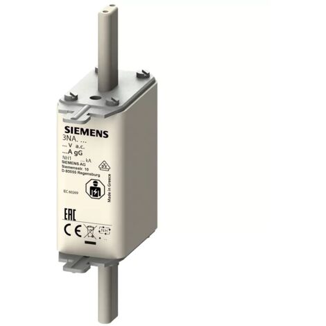 Siemens Indus.Sector NH-Sicherungseinsatz G1 50A 500AC/440VDC 3NA3120