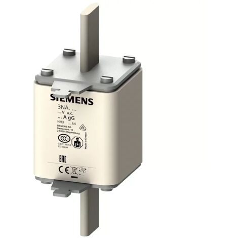 Siemens Indus.Sector NH-Sicherungseinsatz G3 315A 500AC/440VDC 3NA3352