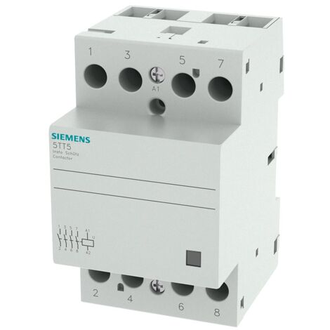Siemens INSTA contactor 4 contactos NA 40A 24VAC 3M 5TT58402