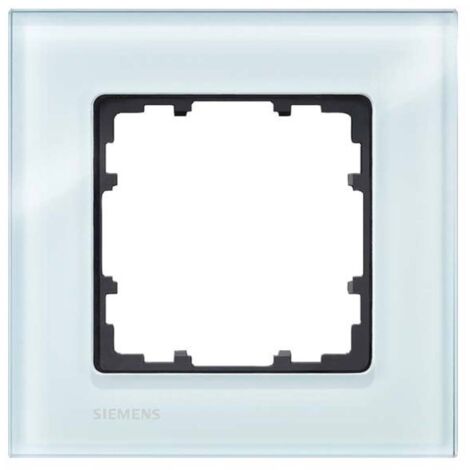 Siemens Interruttore 1 parte Telaio di copertura Delta Vetro 5TG12010