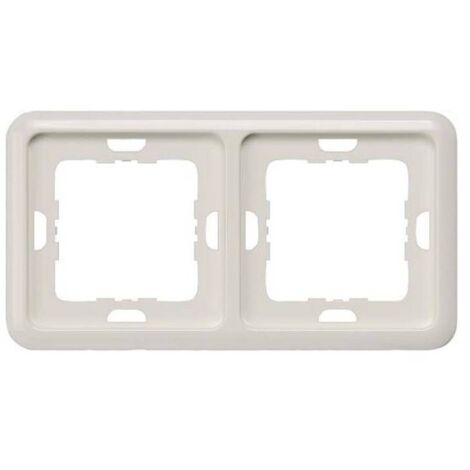 Siemens Interruttore 2 vie Telaio di copertura Delta Bianco 5TG1812 1 pz.