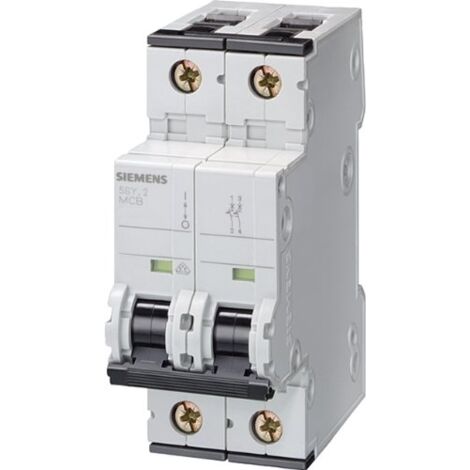 SIEMENS - INTERRUTTORE AUTOMATICO 70 ACCESORIABILE 10 KA CURVA-C 1 P LE + 4 A 5SY45047