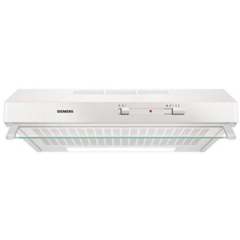 Siemens iQ100 LU62LFA21 Cappa telescopica o extrapiatta White 250 m³/h D