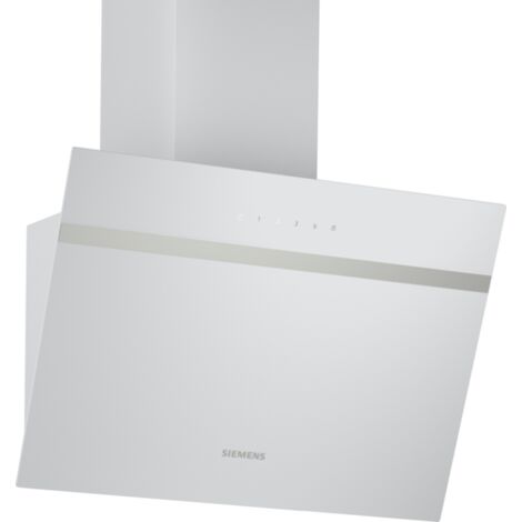 Siemens iQ100, Wandesse, 60 cm, Weiß mit Glasschirm LC65KDK20