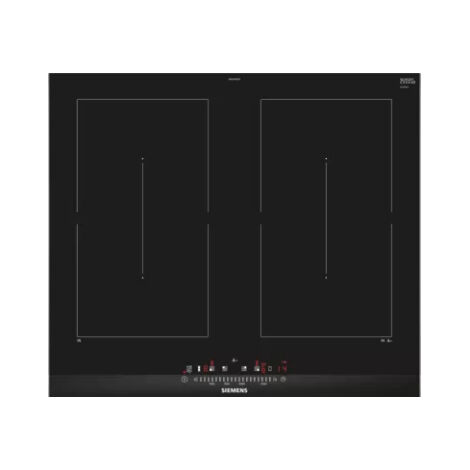 Siemens iQ500 ED675FQC5E. Colore del prodotto: Nero, Posizionamento dell'apparecchio: Da incasso, Dimensione della larghezza del piano cottura: 60 cm. Bruciatore medio: 3600 W, Certificazione: AENO...