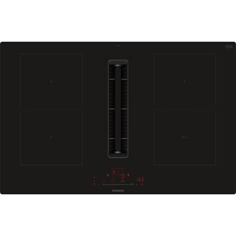 Siemens iQ500 ED811HQ26E. Colore del prodotto: Nero, Posizionamento dell'apparecchio: Da incasso, Dimensione della larghezza del piano cottura: 80 cm. Tipo di controllo: Touch, Posizione di control...