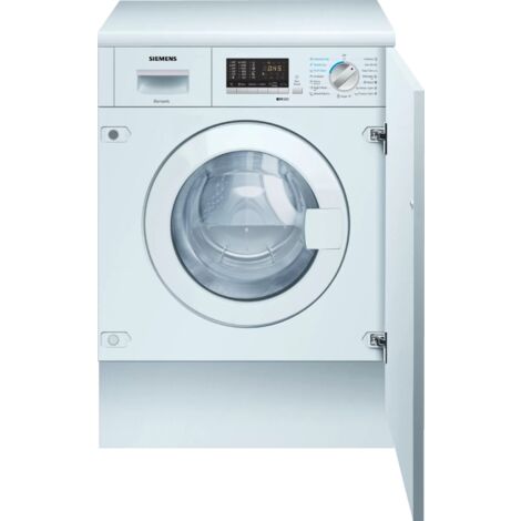 Siemens iQ500 WK14D543EU. Tipo di carica: Caricamento frontale, Posizionamento dell'apparecchio: Da incasso, Colore del prodotto: Bianco. Capacità di asciugatura: 4 kg, Velocità di centrifuga massi...