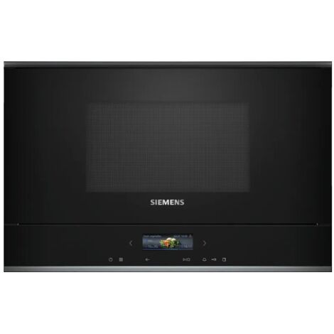 Siemens iQ700 BE732R1B1 micro-ondes combiné noir 21 litres