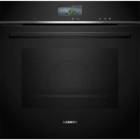 Siemens iQ700, Einbau-Dampfbackofen, 60 x 60 cm, Schwarz,