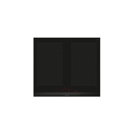 Siemens iQ700 EX675HXC1. Colore del prodotto: Nero, Acciaio inox, Posizionamento dell'apparecchio: Da incasso, Dimensione della larghezza del piano cottura: 60 cm. Tipo di controllo: T... - EX675HXC1E
