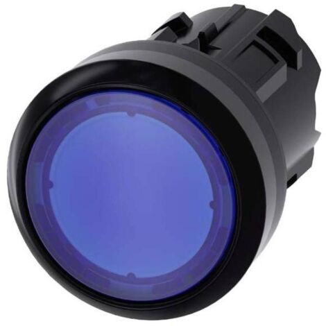 SIEMENS IS DRUCKTASTER 22MM, RUND, BLU 3SU1001-0AB50-0AA0 SIEMENS INDUS.SECTOR 3SU10010AB500AA0