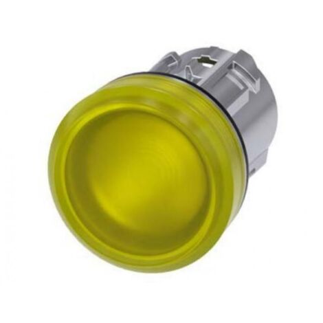 Siemens lampe tÉmoin jaune lentille lisse 3su10516aa300aa0