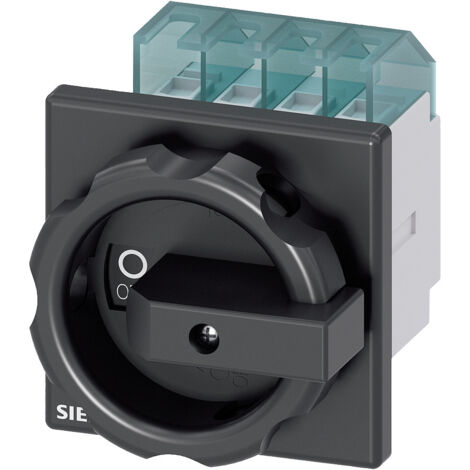 Siemens Lasttrennschalter 3LD2003-1TL51 schwarz 16A 7,5kW