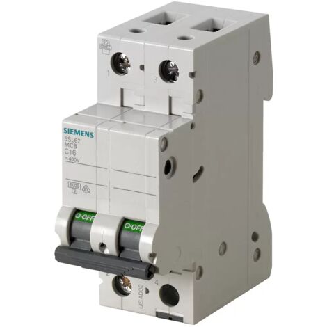Siemens Leitungsschutzschalter 400V 6kA, 2-polig, B, 6A, 5SL62066
