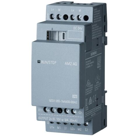 Siemens LOGO AM2 AQ 0BA2 Modul Erweiterung kompakt IP20