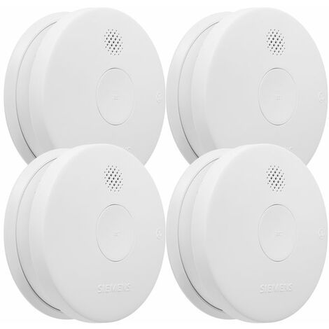 6 Supports Magnétiques Adhésifs 70mm – Fixation Sans Perçage Pour Détecteur De Fumée/Alarme Incendie