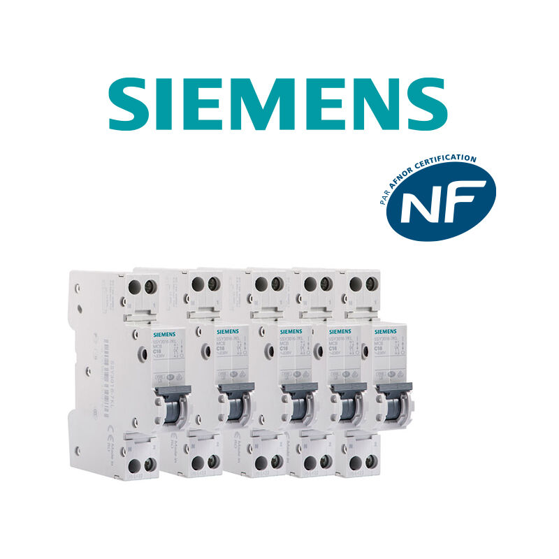 Disjoncteur électrique phase SIEMENS neutre 16A