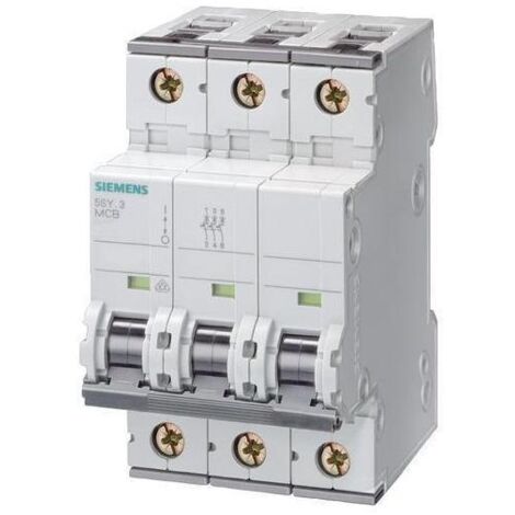 Siemens LS-Schalter 16A C 3-polig 6kA grau robust