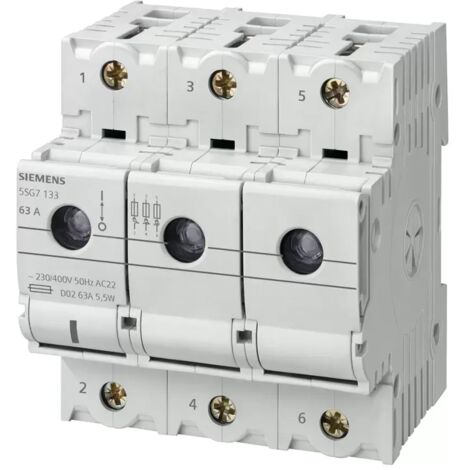 Siemens MINIZED D02 35A 3P OES (5SG7133-8BA35)