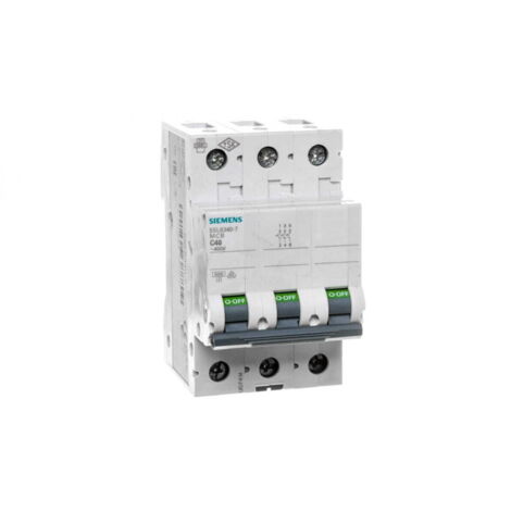 Siemens modular circuit breaker 6ka 3-pole 40a 5sl63407bb