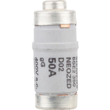 Siemens Neozed Sicherungseinsatz, D02 50A