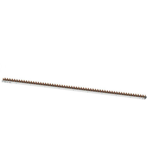 Siemens Peine de barras 10mm2, tetrafásico, 60x (1PH+N), 1060mm recortable, 5ST37730