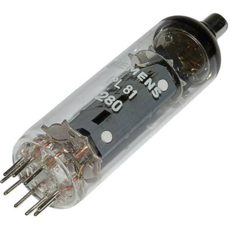 Siemens PL 81 = 21 A 6 Tube électronique Pentode 170 V 45 mA Nombre de pôles: 9 Culot: noval Contenu 1 pc(s) Q38624