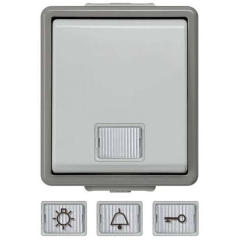 Siemens Pulsante Delta Grigio 5TD4701