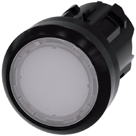 Siemens pulsante luminoso piatto bianco frontale 3su10010ab600aa0
