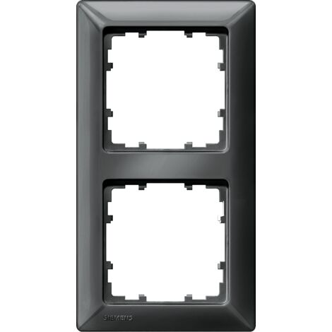 Siemens Rahmen 2fach carbon metallic 5TG2552-6